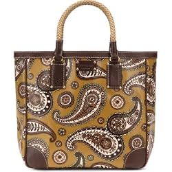 Kate Spade Kashmir Esti Book Bag Tote Dark Mustard