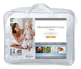 Homedics DSH-UPADK DreamSheild Pillow Top Mattress Pad, King Size, White
