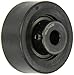 Sealmaster SRC-18 Ball Bearing Cartridge Unit, Setscrew Locking Collar, Felt Seals, Rubber Housing, Inch, 1-1/8" Bore, 3-3/32" OD, 1-5/8" Width, Misalignment Angle