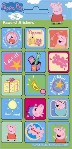 Official Peppa Pig Sticker Pack - Large Reward Sticker Set