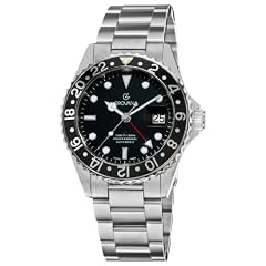 Grovana Herrenarmbanduhr Diver Automatic GMT 1572.2137