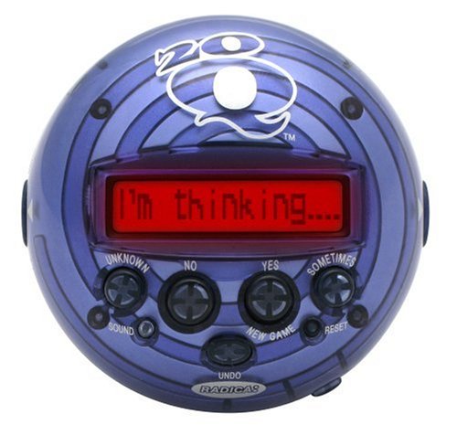 Childrens Toyshop  Toys : Radica 20Q Artificial Intelligence Game