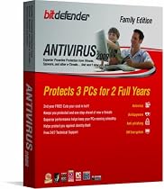 Bitdefender Antivirus 2009  - 2 Yr/3Pc [OLD VERSION]