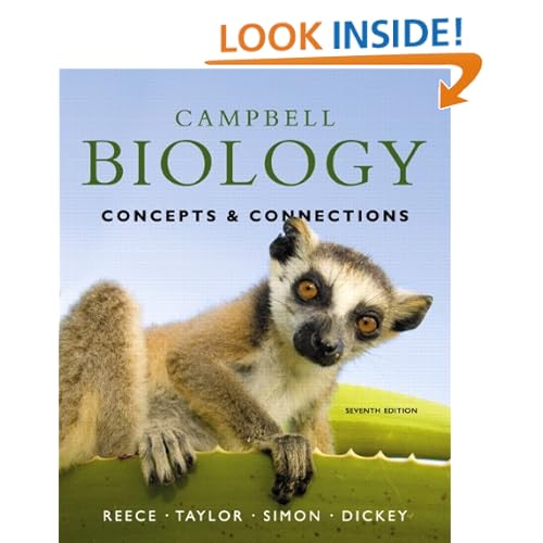 Campbell Biology: Concepts &Connections Plus MasteringBiology -- Access Card Package (7th Edition)