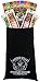 Buffalo Bills 15-Piece Beef Jerky & Beef Stick Sampler Black Velour Wine Gift Bag (15 mixed packs)
