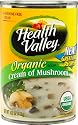 Health Valley Organic Soup, Cream Of Mushroom, 14.5-Ounce Cans (Pack of 12)