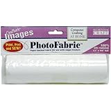 Blumenthal Lansing Crafter's Images 100-Percent Silk Habotai, 8-1/2-Inch by 100-Inch Roll Photo Fabric