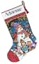 Dimensions Counted Cross Stitch Cute Carolers Stocking