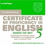 Cambridge Certificate of Proficiency in English 5 Audio CD Set: Examination Papers from University of Cambridge ESOL Examinations: Paper 5 (CPE Practice Tests)