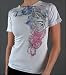 Sinful Clothing - Floating Baby Tee in White