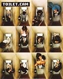 51ietIZB1KL. SL160  Toilet Cam  Art Poster Print   24 X 36