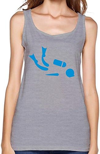 Gsdace Women's Scuba Diving Pictogram Tank Top XXXL