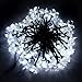 Ecandy Flower Solar Powered Christmas Lights Multi-color 50 LED Decorative Blossom Fairy String Light for Garden, Lawn, Patio, Xmas Tree, Holiday, Party, Home, Indoor, Outdoor Decorations,White