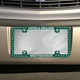 NCAA Loyola Greyhounds Thin Rim Mini-Logo License Plate Frame