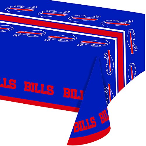 Creative Converting All Over Print Buffalo Bills All Plastic Banquet Table Cover