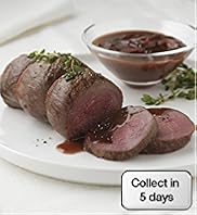 Venison Rump with Red Currant Port Red Wine Sauce