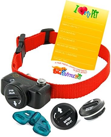 PetSafe PUL-275 In-Ground Ultralight Collar PLUS REPLACEMENT BATTERY & Pet Emergency Contact Information Magnet - VALUE BUNDLE
