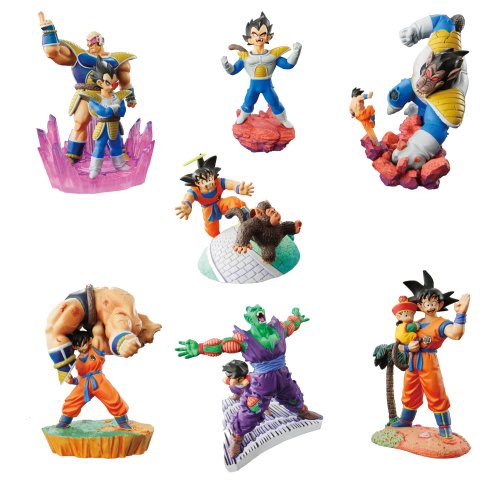 Dragon Ball Capsule Neo Return of the Saiyan (7 figures)