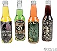 12 Halloween Bottle Labels