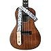 Sherrins Threads 1-Inch Ukulele Strap - Music Notes