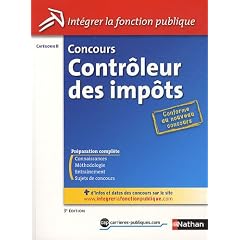 Concours Contr�leur des imp�ts - Cat�gorie B