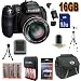 Fujifilm FinePix HS20 16 MP Digital Camera with EXR BSI CMOS High Speed Sensor and Fujinon 30x Wide Angle Optical Zoom Lens Accessory Saver 16GB NiMH Battery/Rapid Charger Bundle (Not USA Model)