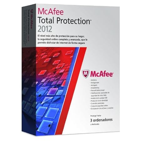 Mcafee Total Protection 2012 - 3 usuarios