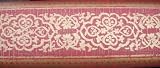 2 Rolls Gold/Burgundy Wallpaper Border. 5 1/2 X 5' . SR5644-B