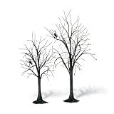 Department 56 Spooky Spider Trees, Set of 2