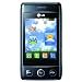 LG T300 Cookie Lite Handy(Ohne Branding, 6,1 cm (2,4 Zoll) Display, Touchscreen, 1,3 Megapixel Kamera) schwarz/silber