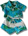 123 - Hawaiian Outfit Clothes for 14" - 18" Stuffed Animals and Dolls