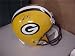 Brett Favre Hand Signed Autographed Green Bay Packers Full Size Riddell Football Helmet w/ Photo of Signing