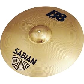 Sabian 20-inch B8 Rock Crash Cymbal