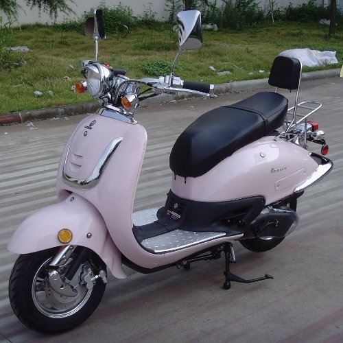 pink gas scooter