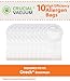 Crucial Vacuum Replacement Paper Vacuum Bags Part # PKIM765, 61963 - Compatible with Oreck Models IM76, IM88, IM90, IM98 - XL Ironman Vacuum Bags - Fit Kenmore, Sears Dynomite Celoc Canister - 10 Pack