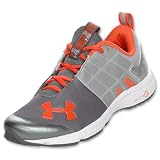 UNDER ARMOUR Micro G Split Kids' Running Shoes, Graphite/Met Silver/Orange
