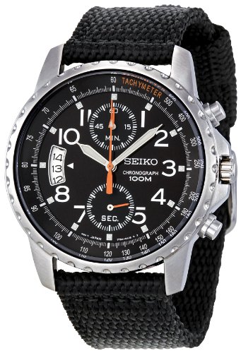 Seiko Men's SNN079P2 Cloth Strap Watch Seiko Men's SNN079P2 Cloth Strap Watch