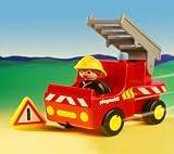 PLAYMOBIL Camion de pompier + Bateau de policier