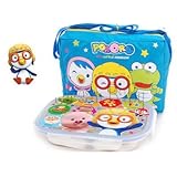 Pororo stainless airtight Lunchbox Bento Box Plate BLUE