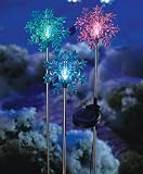 Solar Powered Christmas Snowflakes Yard Light by Winston Brands
