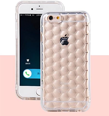 iPhone 6 Case, TOPS TECHNOLOGY™ Thick Hard TPU Clear Case [Shock-resistant] [Scratch Resist] for iPhone 6 (iPhone 6 Honeycomb)