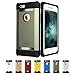 ESR Case for iPhone 6/6s Plus, Three Layer Heavy Duty Shockproof Case [Free Screen Protector] [Metal Design] [Matte Silicone Back + Thickened TPU Bumper] for iPhone 6 Plus/6s Plus 5.5