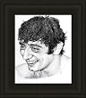 New York Jets Framed Joe Namath New York Jets Lithograph NFL Football