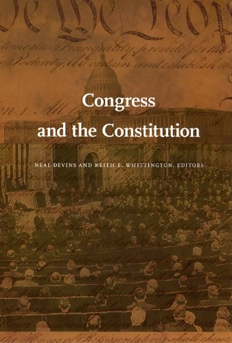 Congress and the Constitution (Constitutional Conflicts)