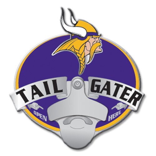 Minnesota Vikings Bottle Opener Hitch Cover