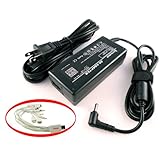iTEKIRO AC Adapter Charger for Asus F200MA FX200CA K200MA K200MA-Ds01t K200MA-Ds21tq K553MA K553MA-Db01tq X200CA X200CA-Db01t X200CA-Db02 X200MA X200MA-Us01t X200MA-Ds02 Ultrabooks; Asus AD890326 Type 010LF + iTEKIRO 10-in-1 USB Charging Cable