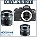 Olympus Evolt E420 10MP Digital SLR Camera with 14-42mm f/3.5-5.6 and 40-150mm f/4.0-5.6 ED Zuiko Lenses