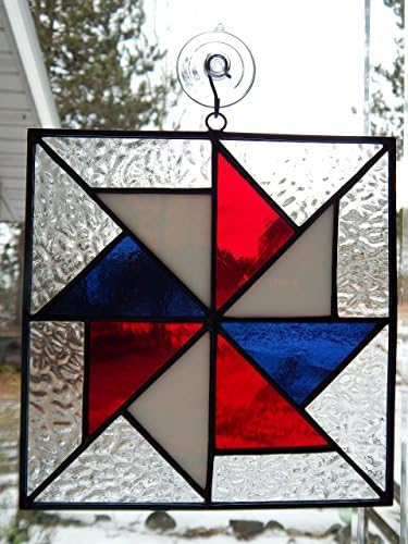 Stained Glass Pinwheel