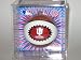 INDIANA HOOSIERS Mini-Replica NCAA Basketball CHRISTMAS ORNAMENT (Star Design)
