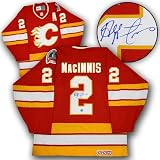 Al Macinnis Calgary Flames Autographed/Hand Signed 89 Stanley Cup Jersey